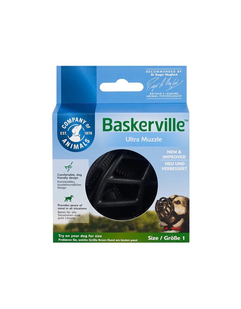 The Company of Animals CoA Baskerville Ultra Muzzle For Dogs