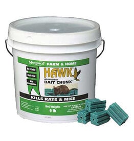 Motomco Ltd Hawk All-Weather Bait Chunx Pail