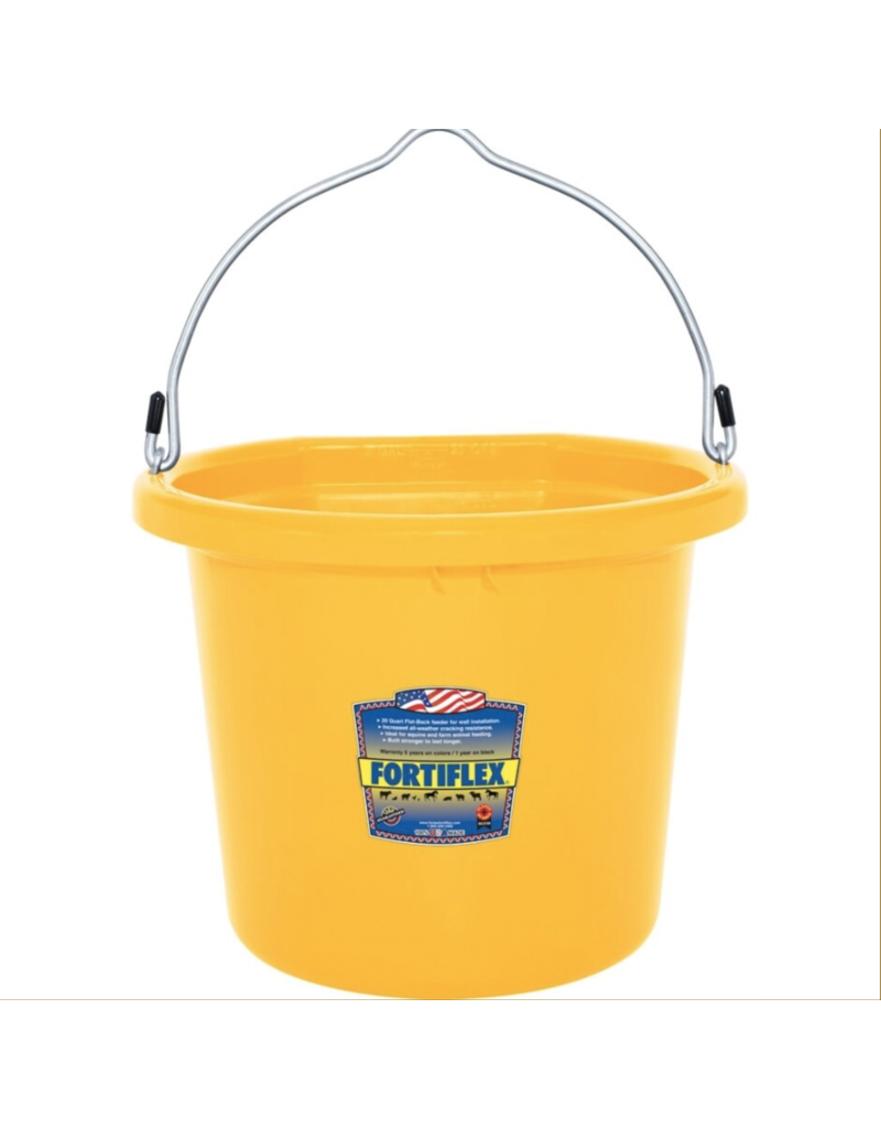 Fortex Fortex Flat Back Bucket 20 Qt