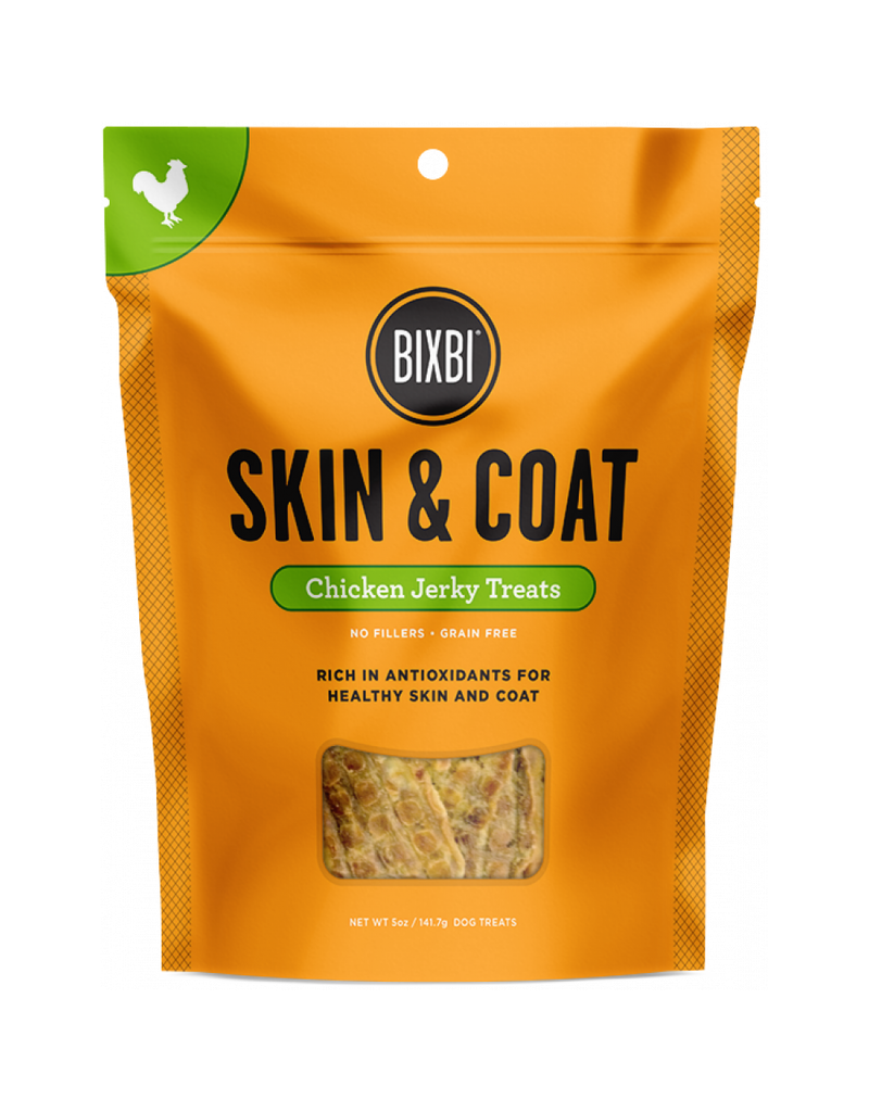 Bixbi Bixbi Skin & Coat Jerky Dog Treats
