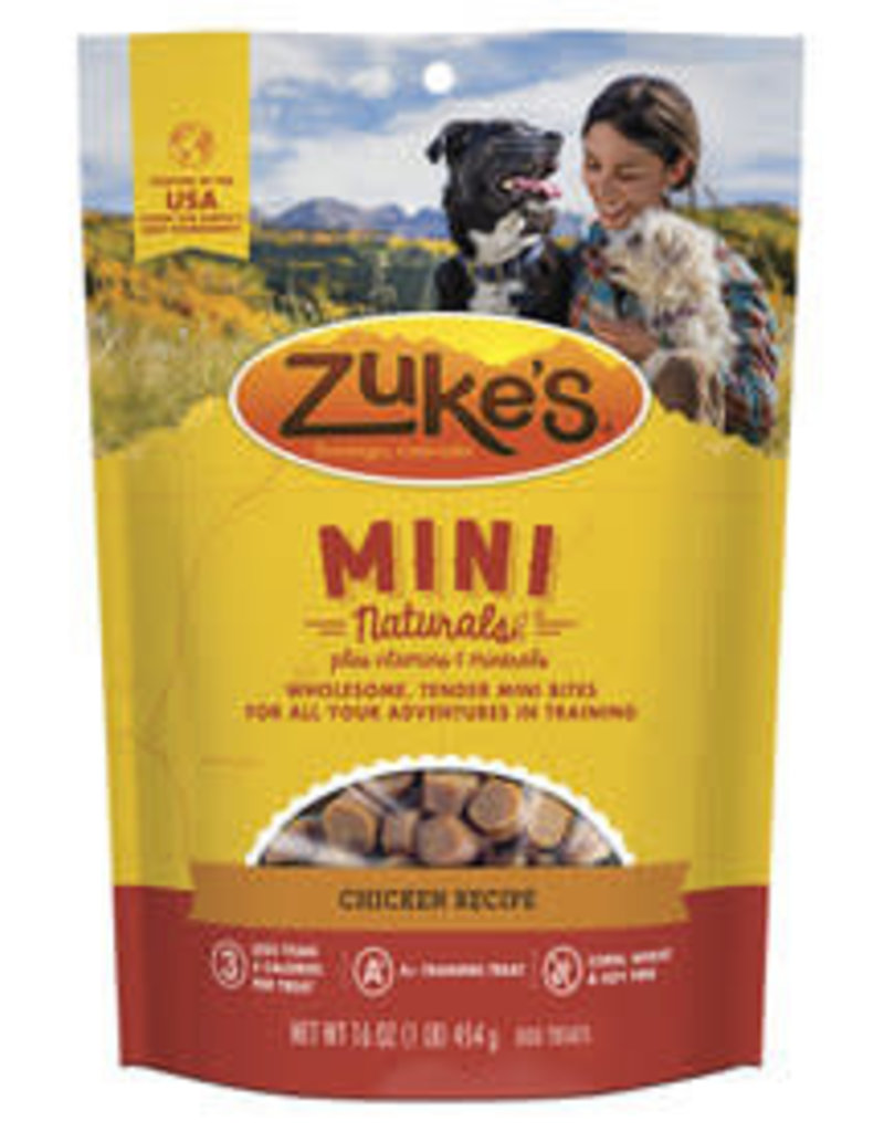 Zukes Zukes Mini Naturals Dog Treats