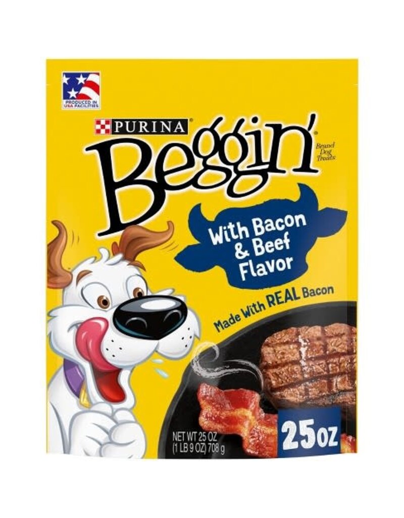 Nestle Purina Purina Beggin Strip Bacon And Beef 25 Oz.