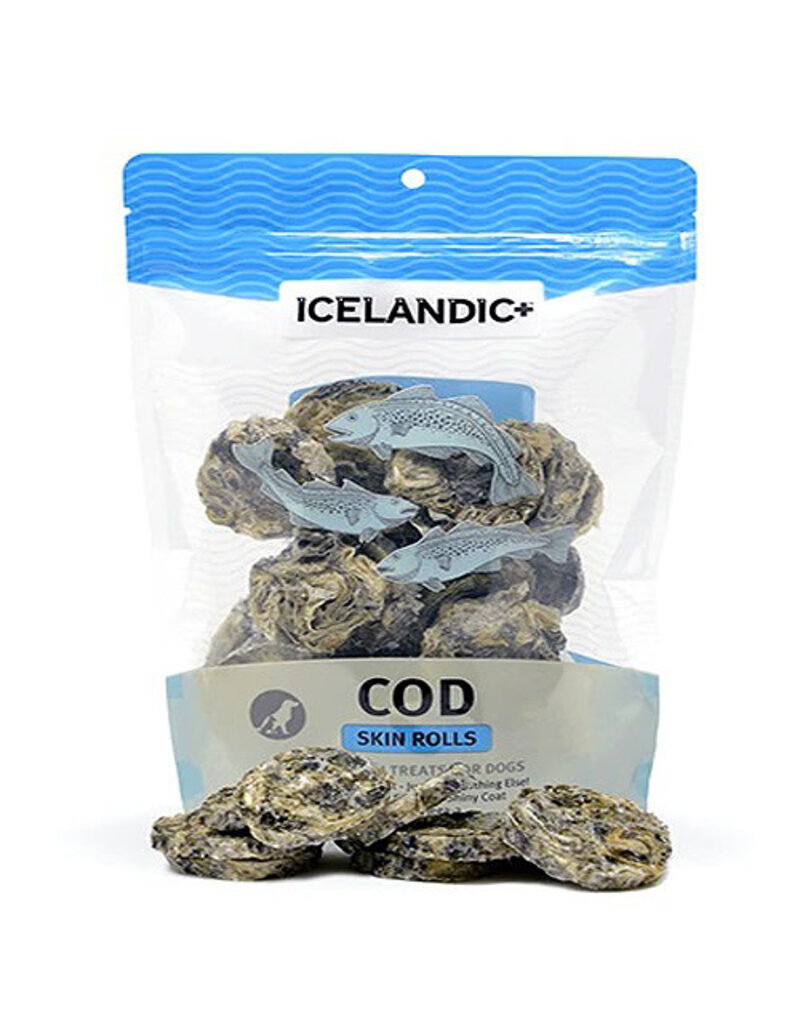 Icelandic Icelandic Cod Skin Rolls 3Oz