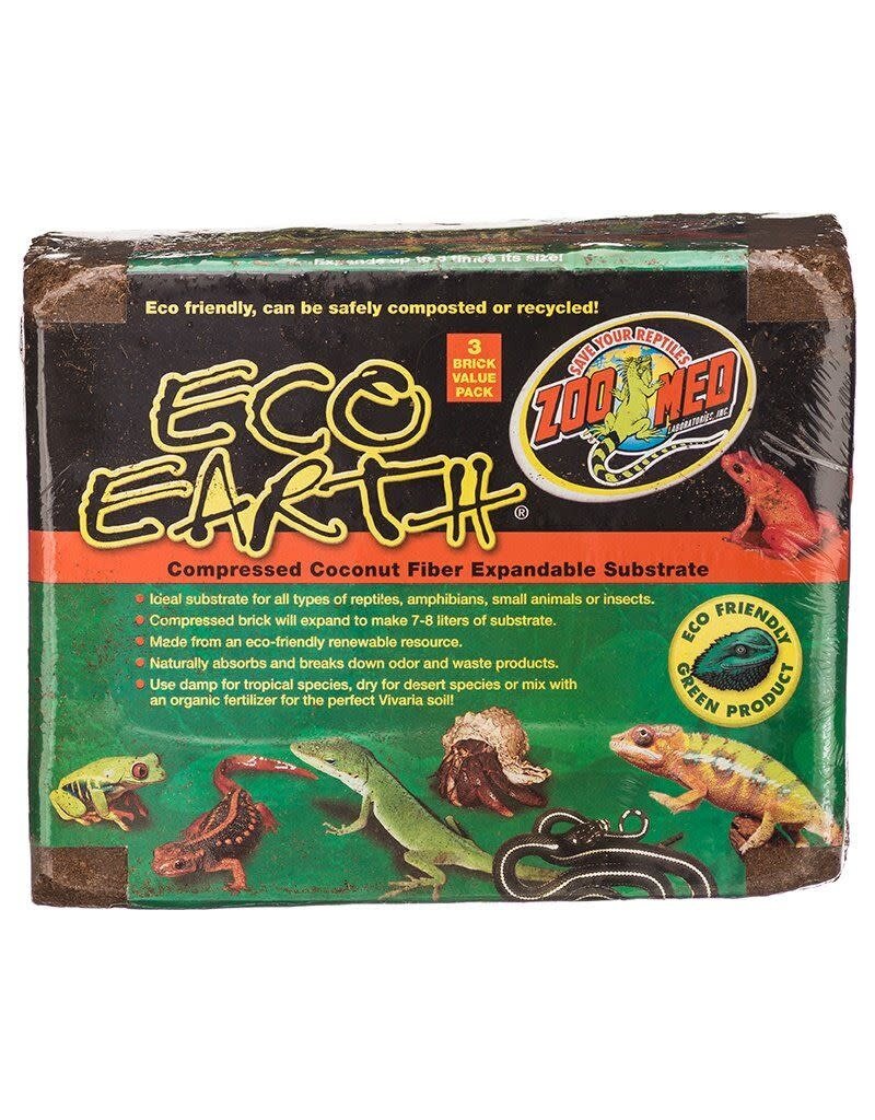 Zoo Med Zoo Med Eco Earth 3-Brick Value Pack