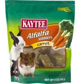 Kaytee Kaytee Alfalfa Nibblers Carrot Flavored Crunchy Hay Treats For Small Animals