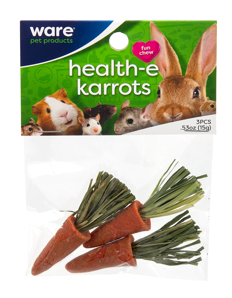 Ware Ware Health-E Karrots Orange 3 Pk