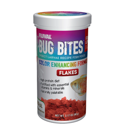 Fluval Fluval Bug Bites Color Enhancing Flakes 3.17oz