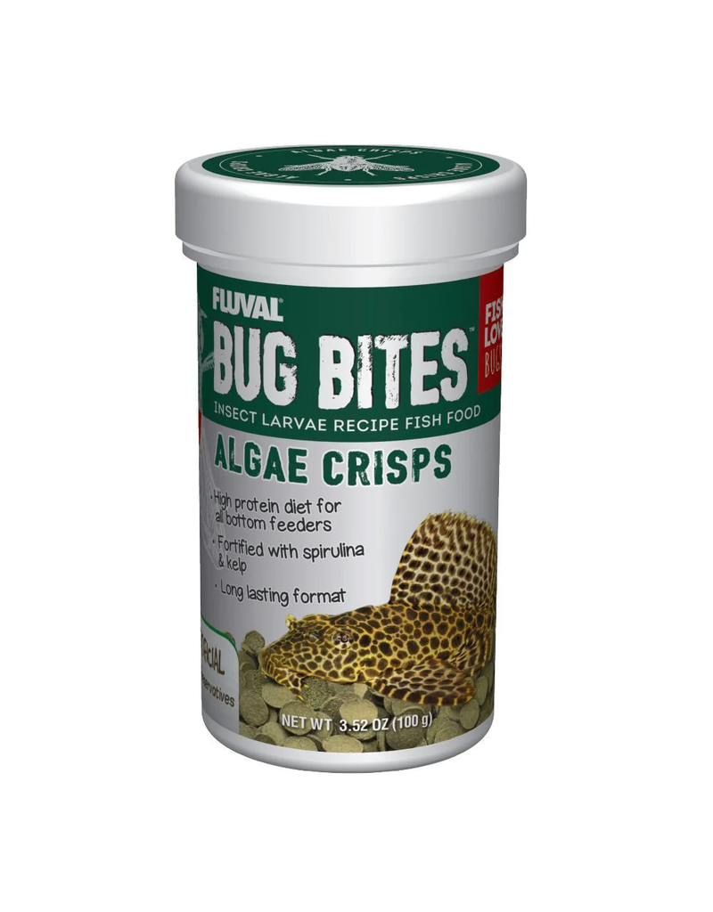 Fluval Fluval Bug Bites Algae Crisps 3.52oz