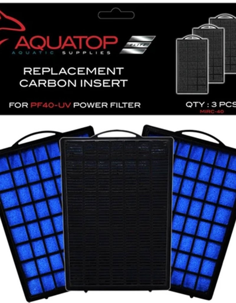 Aquatop Aquatop Replacement Carbon Insert 3pk