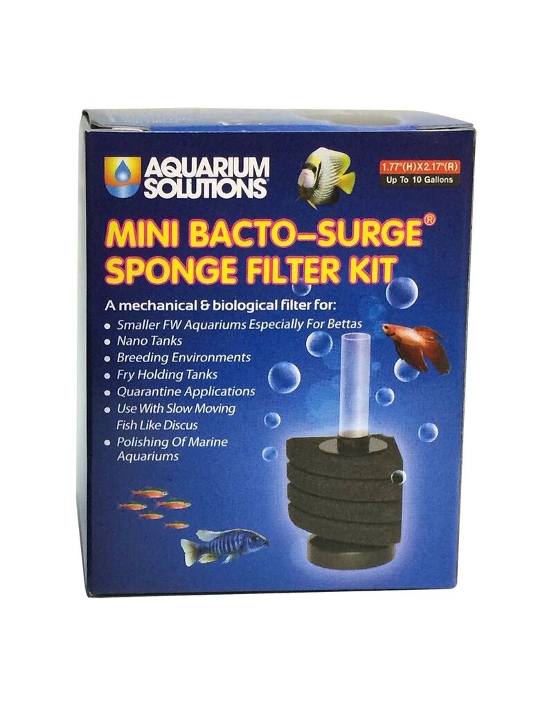 Hikari Hikari  Aquarium Solutions Bacto-Surge Sponge Filter Kit Mini