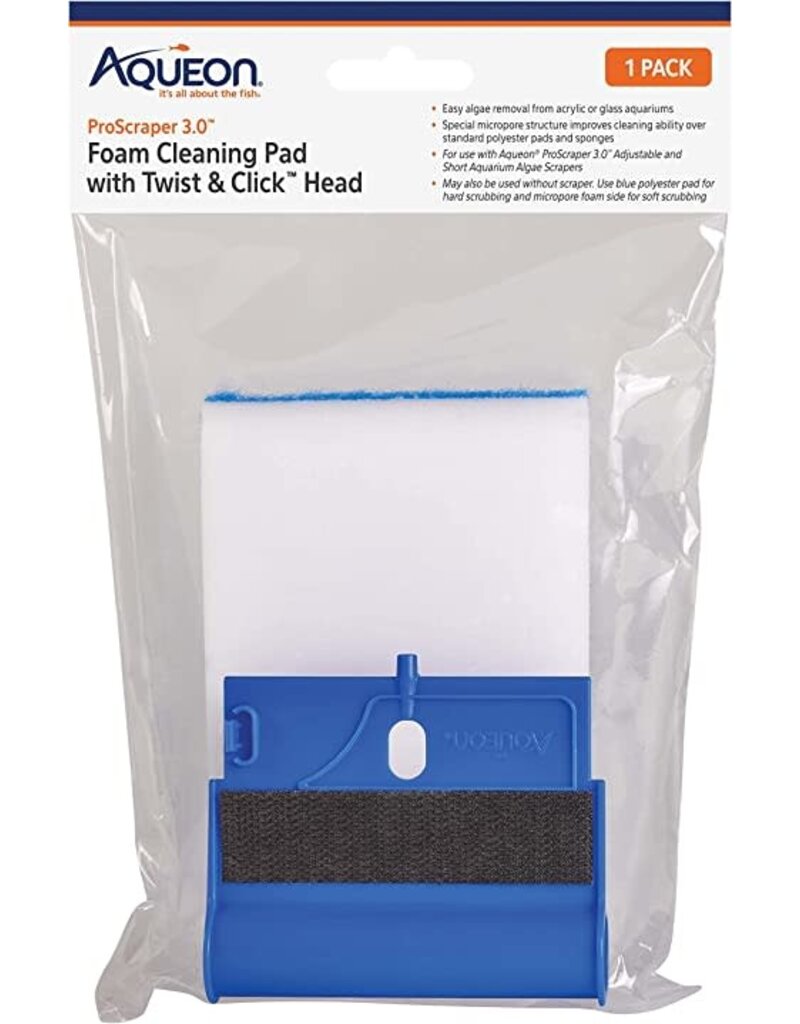 Aqueon Aqueon Pro Scraper 3.0 Cleaning Pad & Head