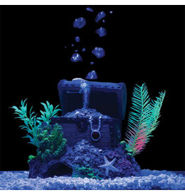 Tetra Glofish Treasure Chest Air Pump