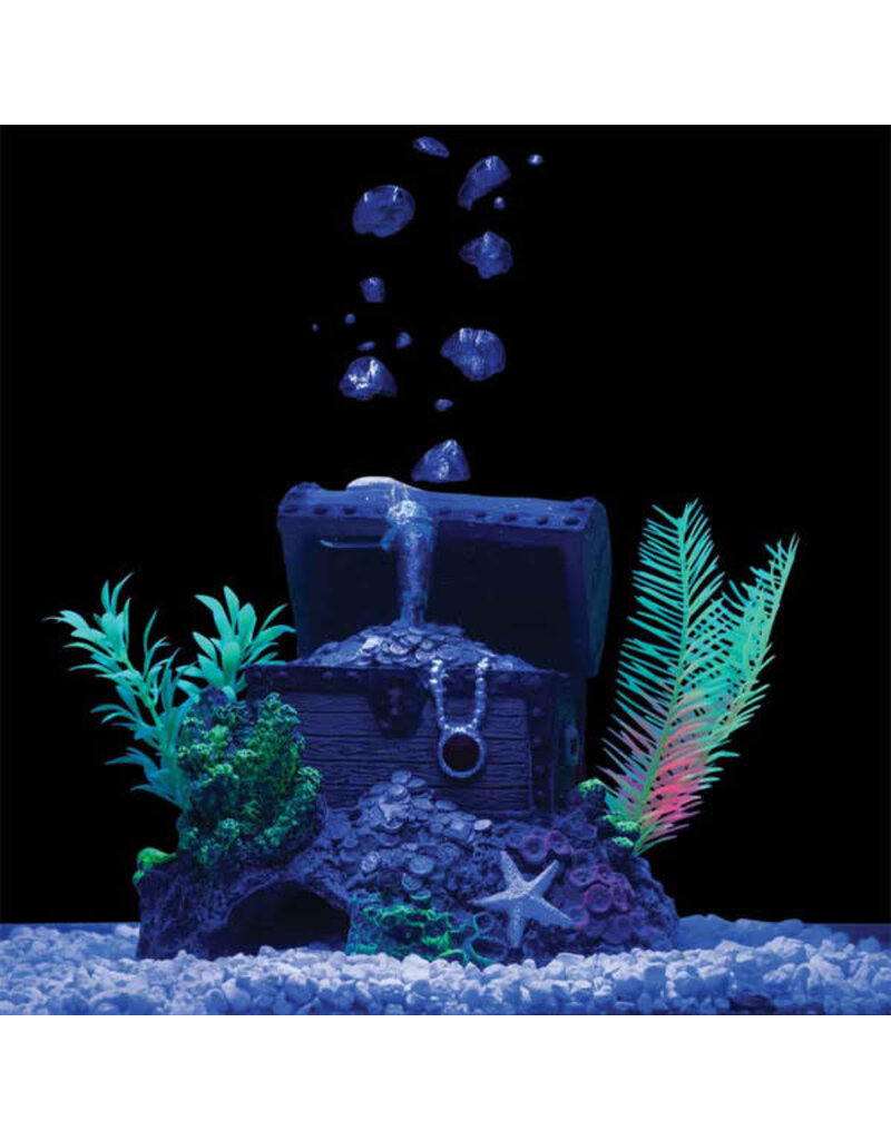 Tetra Glofish Treasure Chest Air Pump