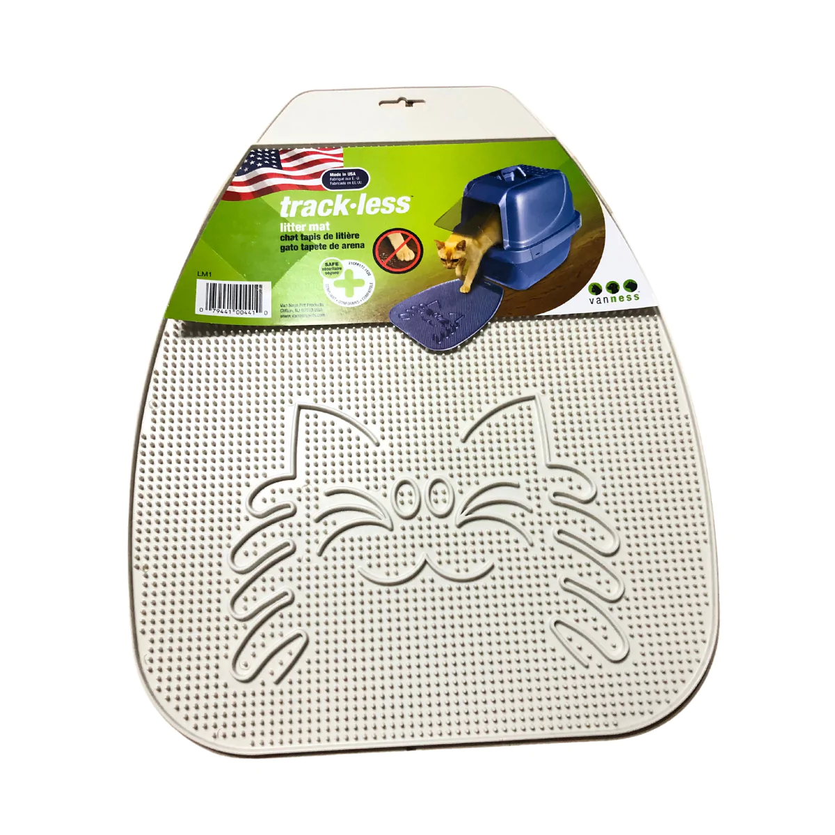 Van Ness Van Ness Trackless Cat Litter Mat Noah's Ark