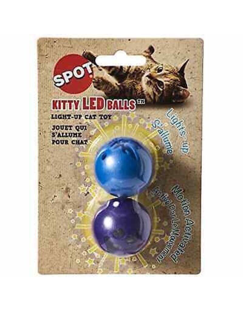 Ethical Pet Ethical Pet Kitty Led Balls 2Pk