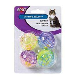 Ethical Pet Ethical Pet Lattice Balls 4Pk Cat Toy