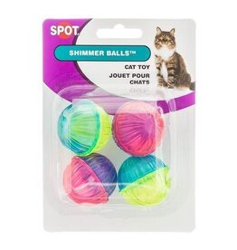 Ethical Pet Ethical Pet Shimmer Balls 4Pk Cat Toy