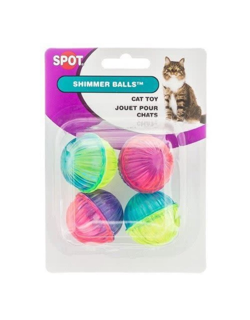 Ethical Pet Ethical Pet Shimmer Balls 4Pk Cat Toy