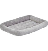 MidWest MidWest QuietTime Diamond Stitch Bed With Elastic Grey