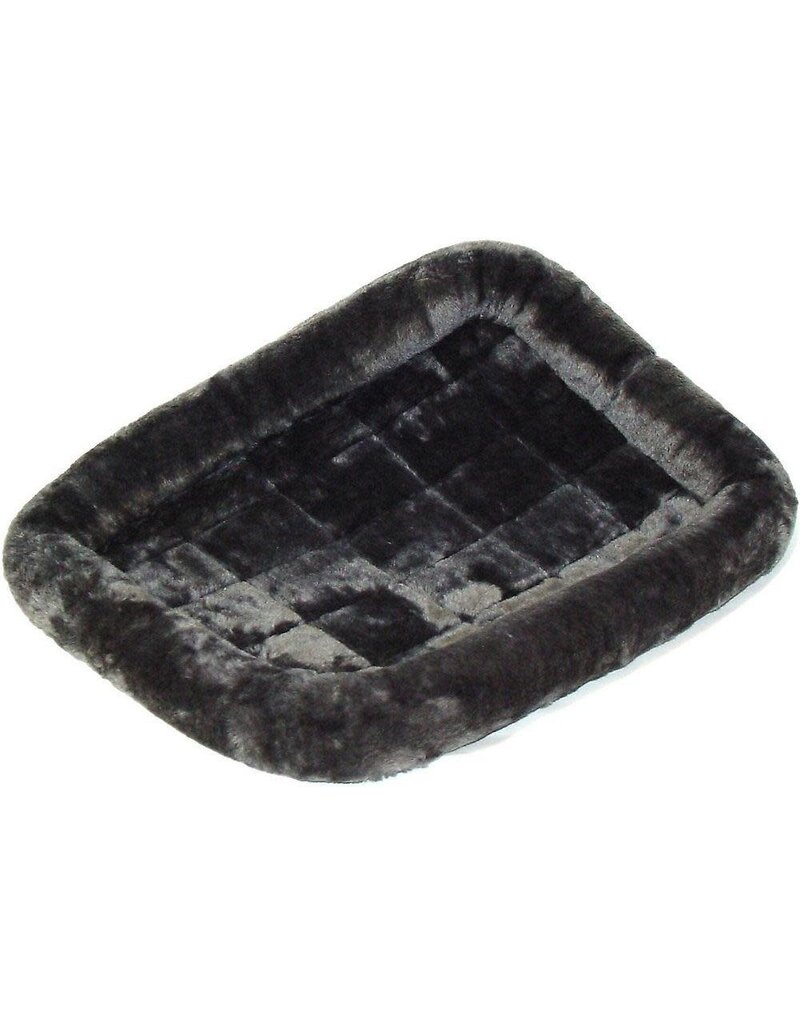 MidWest MidWest QuietTime Gray Fleece Pet Bed