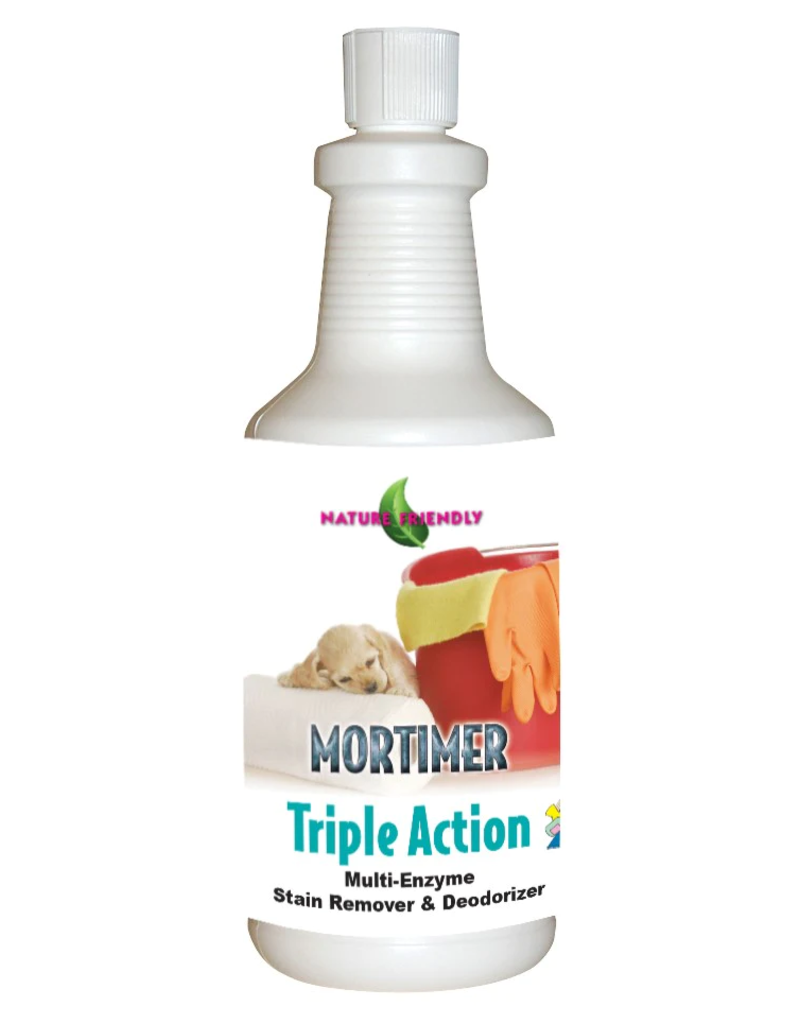 DE Mortimer Triple Action Stain Remover & Deodorizer 32 oz
