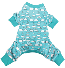 Ethical Pet Ethical Pet Clouds Pajamas Blue