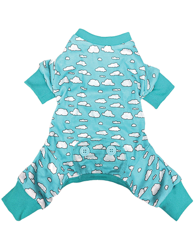 Ethical Pet Ethical Pet Clouds Pajamas Blue