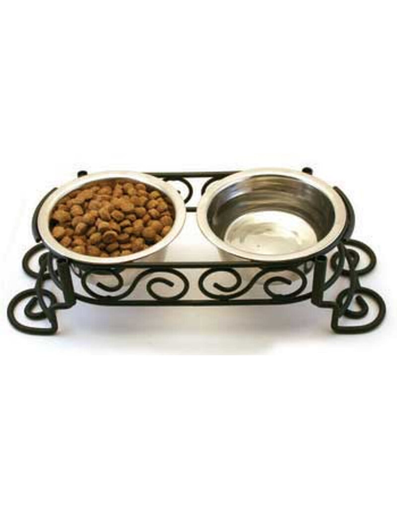 Ethical Pet Ethical Pet Scroll Work Double  Diner