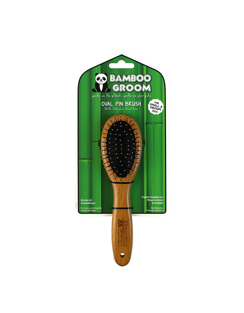 Bamboo Bamboo Oval Pin Brush