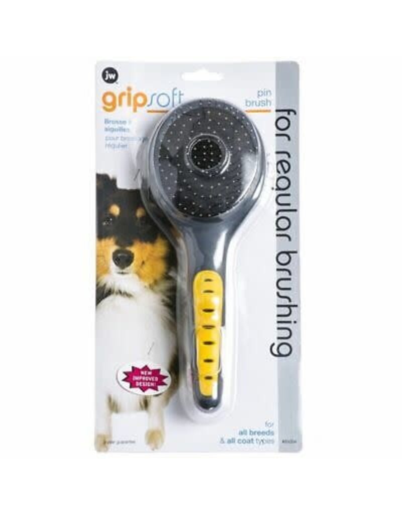 JW JW Pet Gripsoft Pin Brush