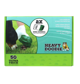 Bamboo Bamboo  Heavy Doodie Waste Bags 50 Ct