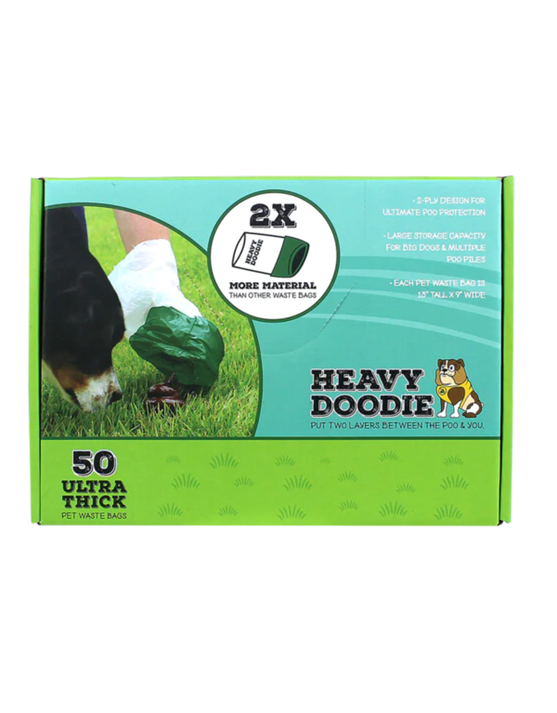 Bamboo Bamboo  Heavy Doodie Waste Bags 50 Ct