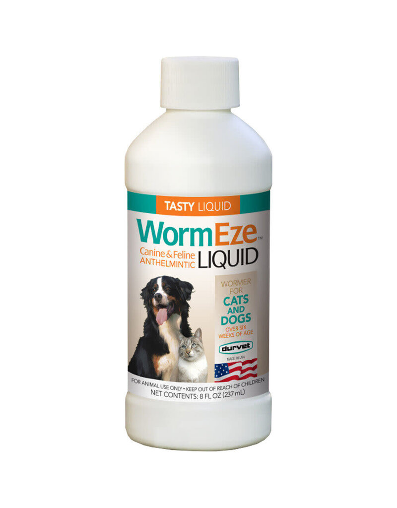 Durvet Durvet Wormeze Dog & Cat Liquid 8 Oz 13