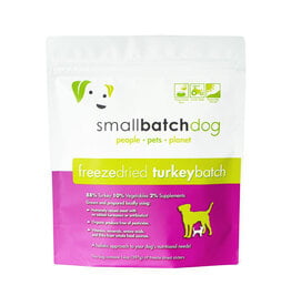 Small Batch Small Batch Dog Food Freeze Dried Raw Turkey Sliders 14oz