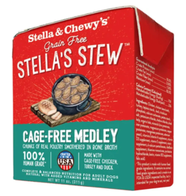 Stella & Chewys Stella and Chewy's Dog Stew Cage Free Medley 11oz