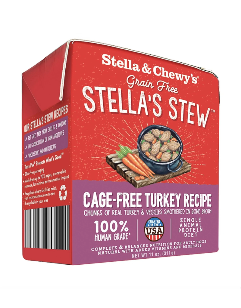 Stella & Chewys Stella & Chewy's Dog Stew Cage Free Turkey 11oz