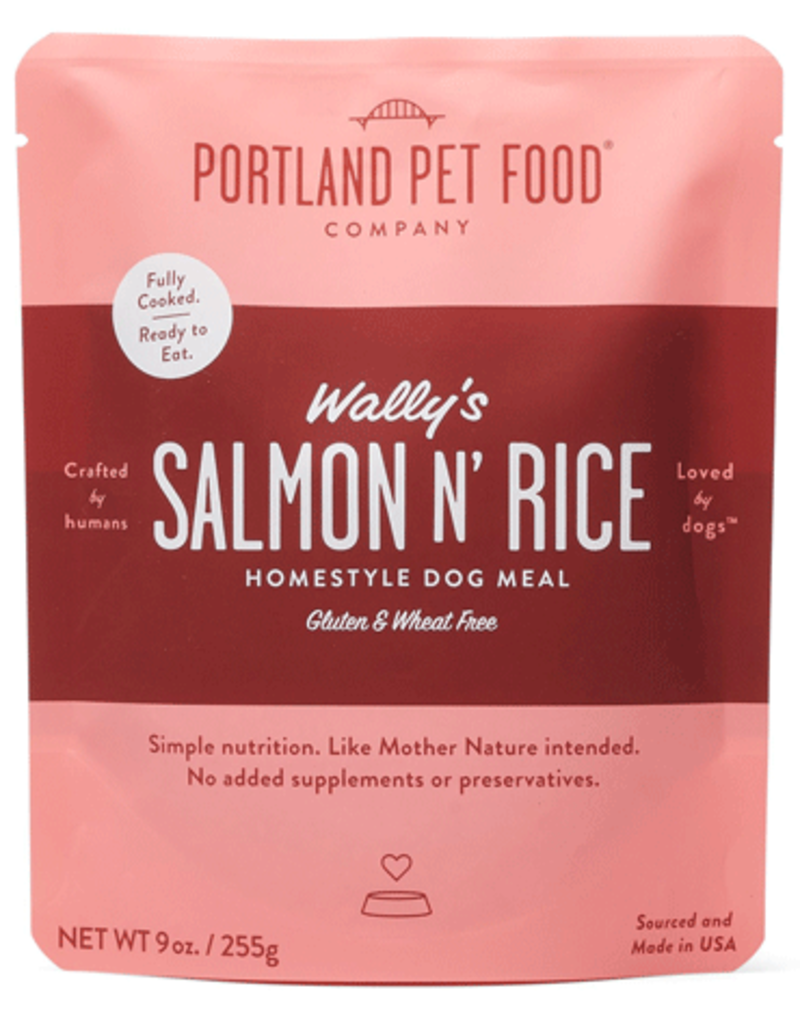 Portland Pet Food Portland Pet Food Homestyle Wally's Salmon/Rice Dog