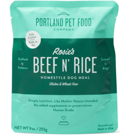 Portland Pet Food Company Portland Pet Food Homestyle  Rosie's  Beef and Rice Dog Food Topper 9oz