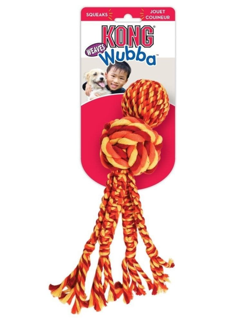 Kong Kong Wubba Weave Dog Toy