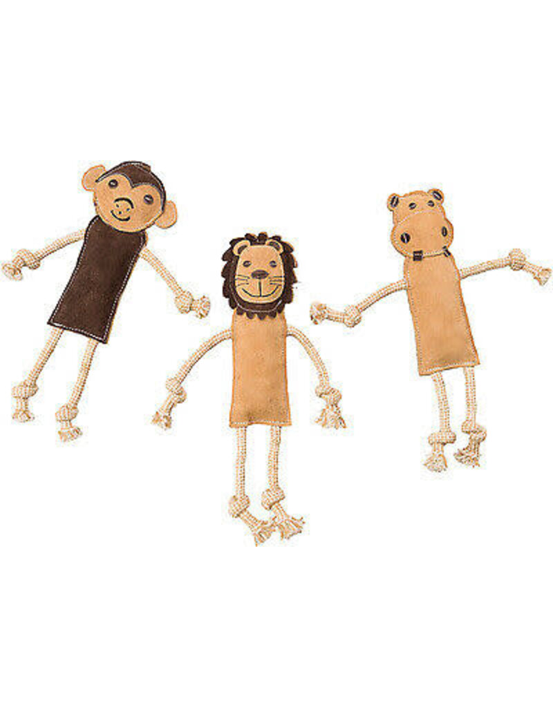 Ethical Pet Ethical Pet Leather Jungle Dog Toy