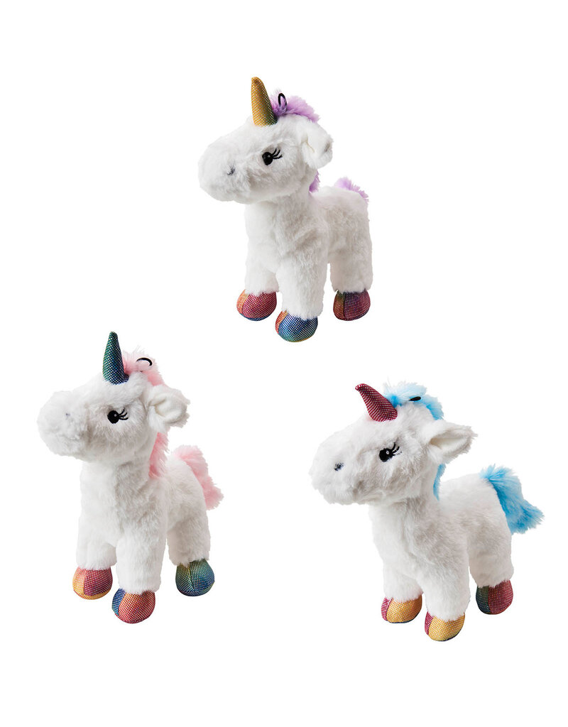 Ethical Pet Ethical Pet Luna-Corn Plush Asst 10In