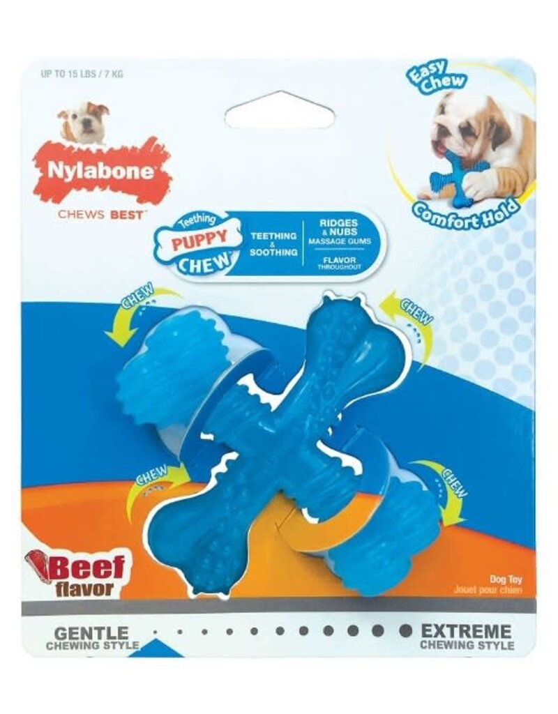 Nylabone Nylabone Puppy Chew X Bone Chew Toy