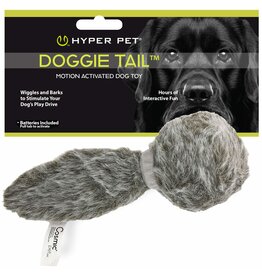 Aussie Naturals Hypet Pet Doggie Tail Plush Tail with Batteries