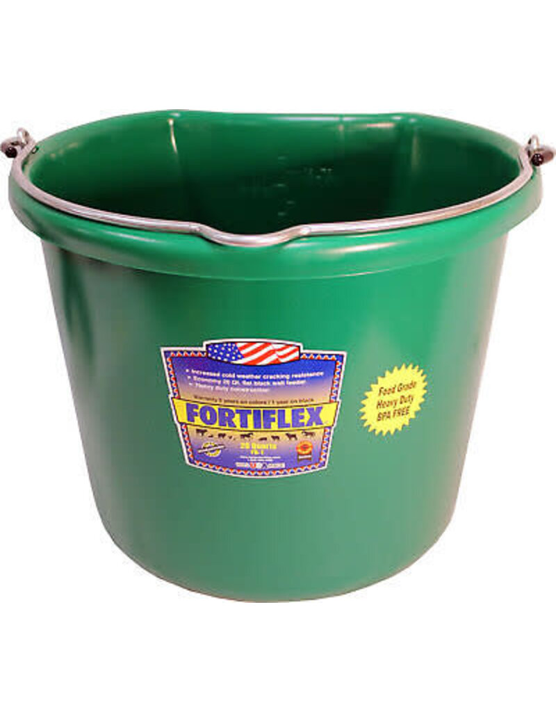 Fortex Fortiflex Economy Flat Back Bucket 20Qt