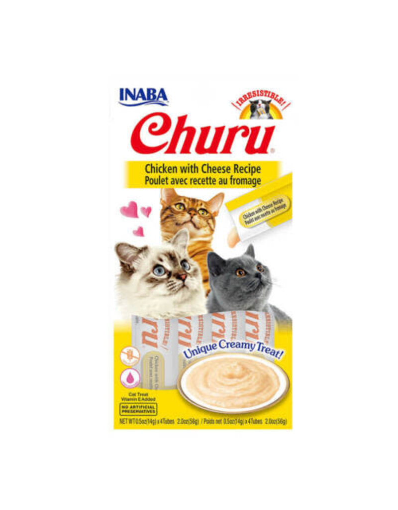 Inaba INABA Churu Puree  Treat 0.5 Oz 4Pk