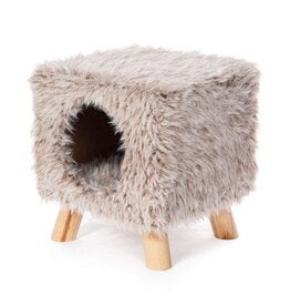 Prevue Pet Prevue Pet Products Cozy Cube Frost Tan Cat Furniture