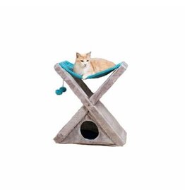 Prevue Pet Prevue Pet Products X-tra Fun Kitty Center Blue