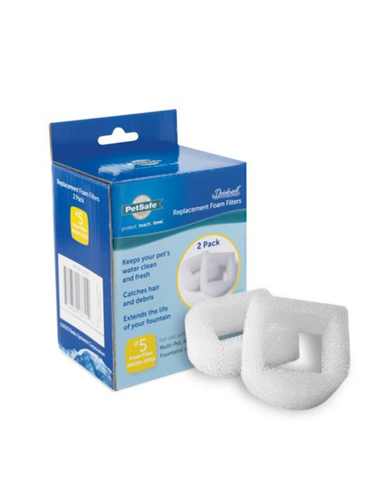 Petsafe Petsafe Replacement Fountain Foam Filter -#5 SS360 and Lotus 2 PK