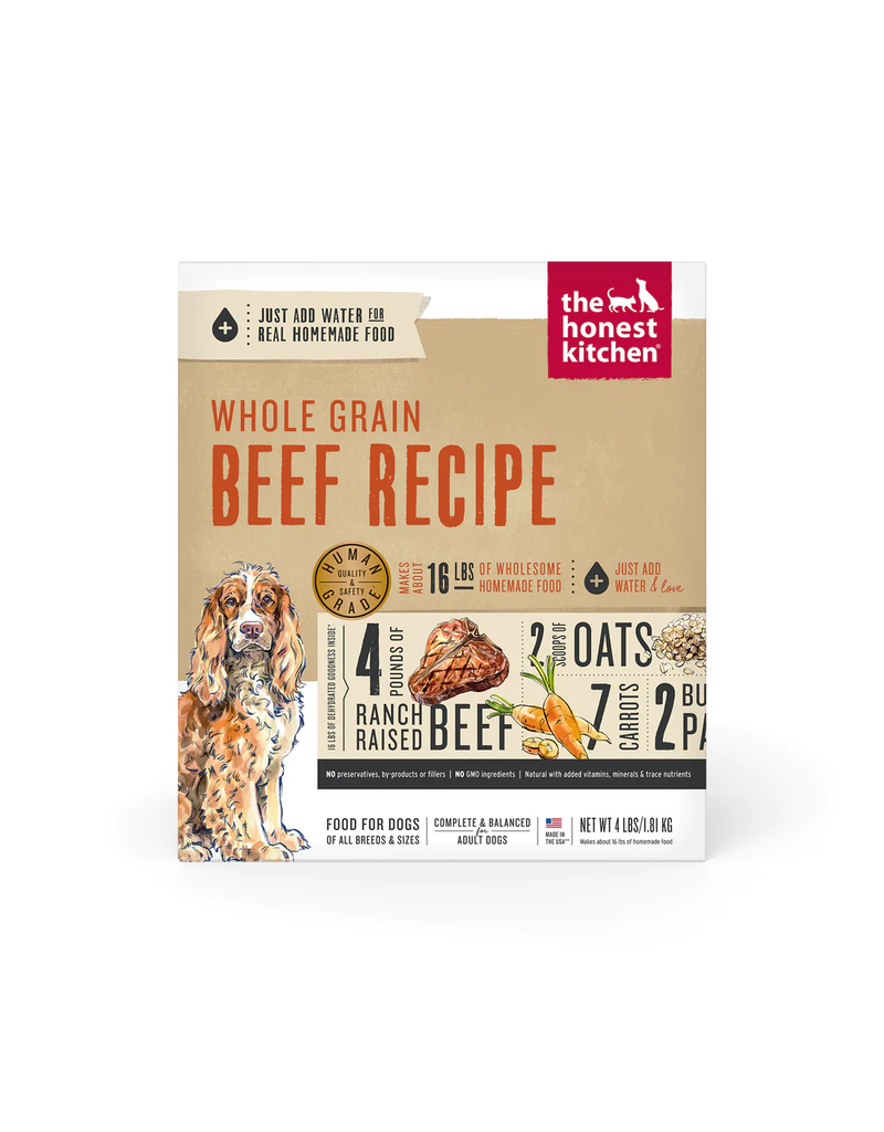 Honest Kitchen HK  Whole Grain Beef Recipe Dehydrated Dog Food