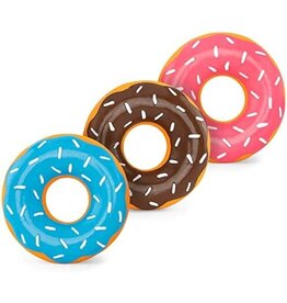 Salix ZippyPaws Latex Miniz Donut Pink/Chocolate 3Pk